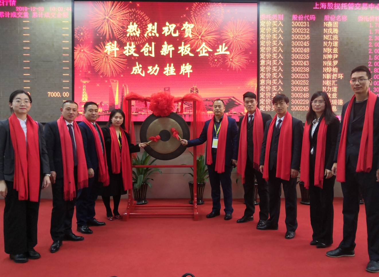 公司员工敲钟挂牌.jpg